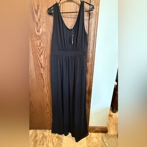Old Navy Black Sleeveless Maxi Dress